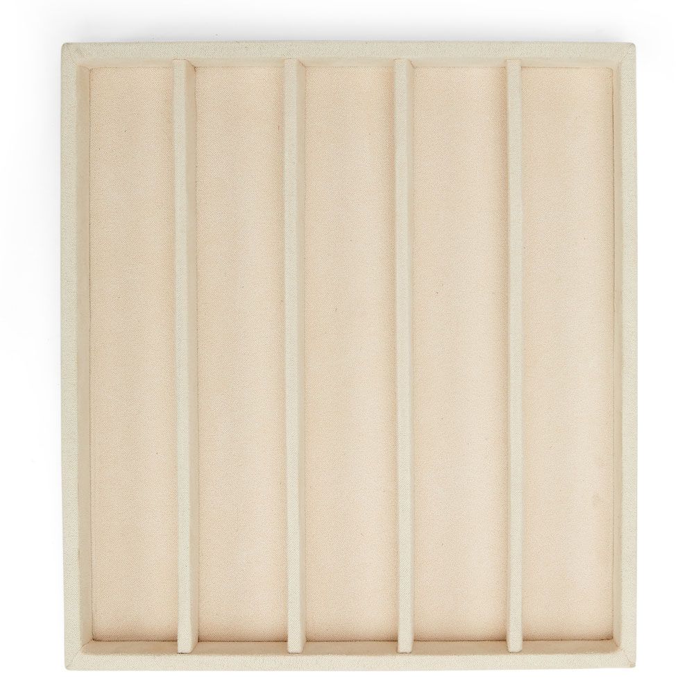 Vault Half Insert Tray - Necklace beige