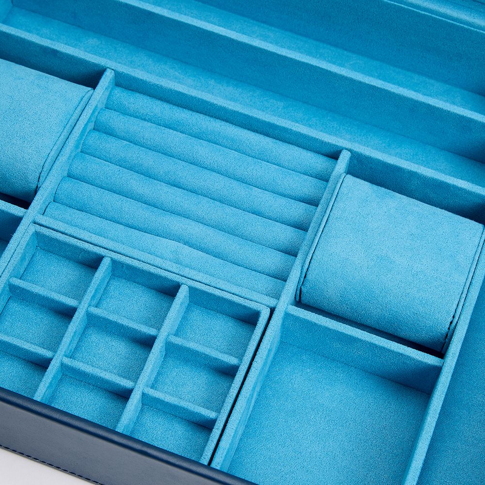 Sophia Jewelry Box with Window indigo 5 Sophia Jewelry Box with Window indigo