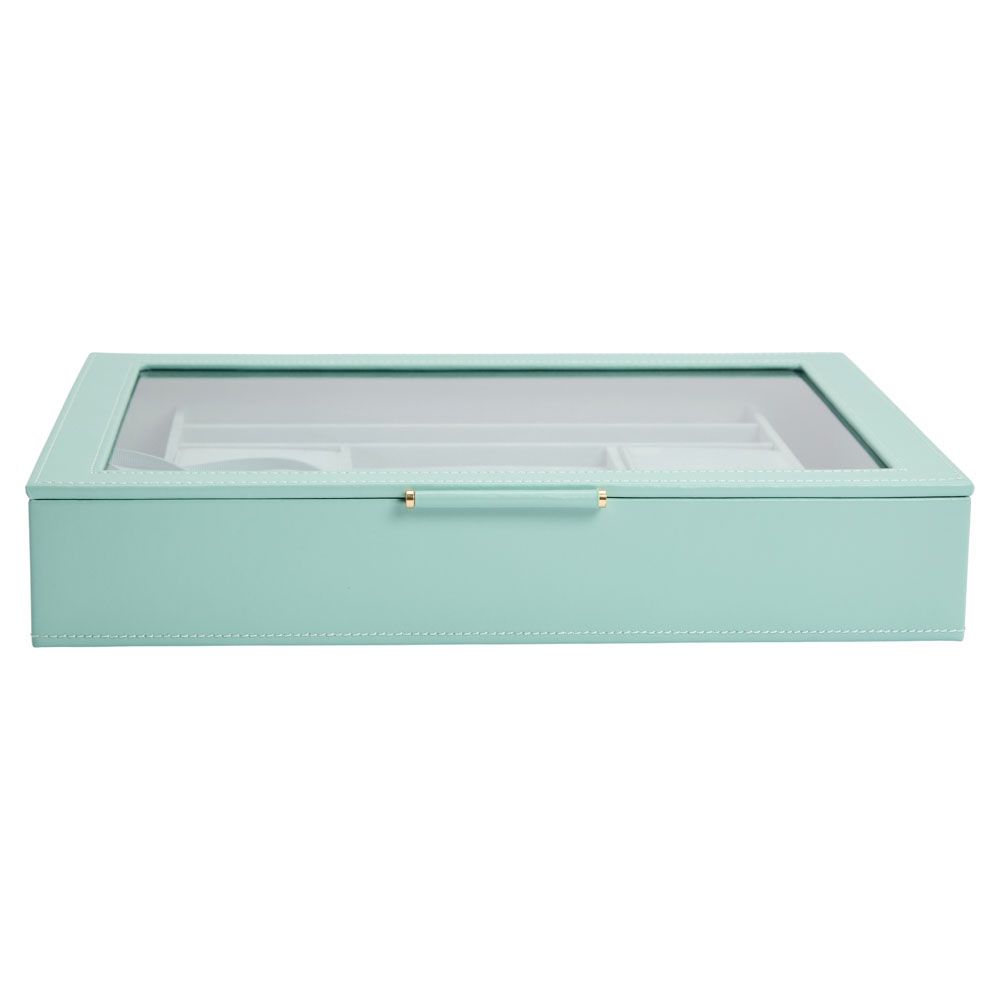 Sophia Jewelry Box with Window indigo 6 Sophia Jewelry Box with Window indigo