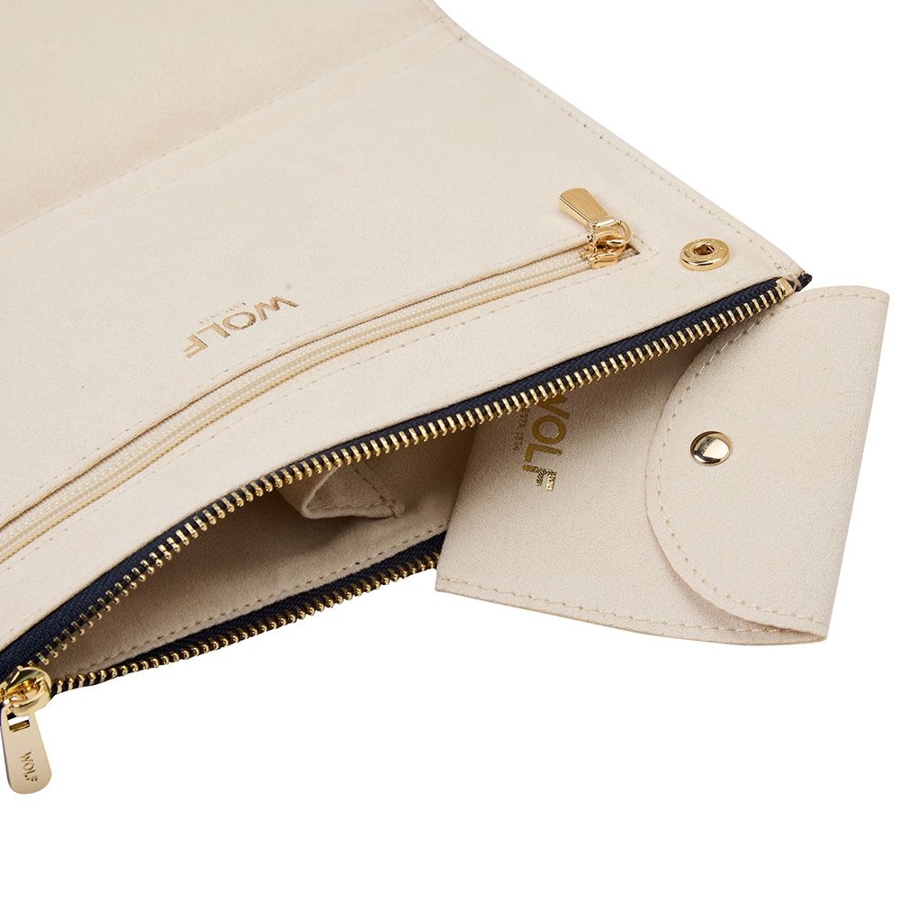 Maria Set of 3 Zip Jewelry Pouches whitenavytangerine 6 Maria Set of 3 Zip Jewelry Pouches whitenavytangerine