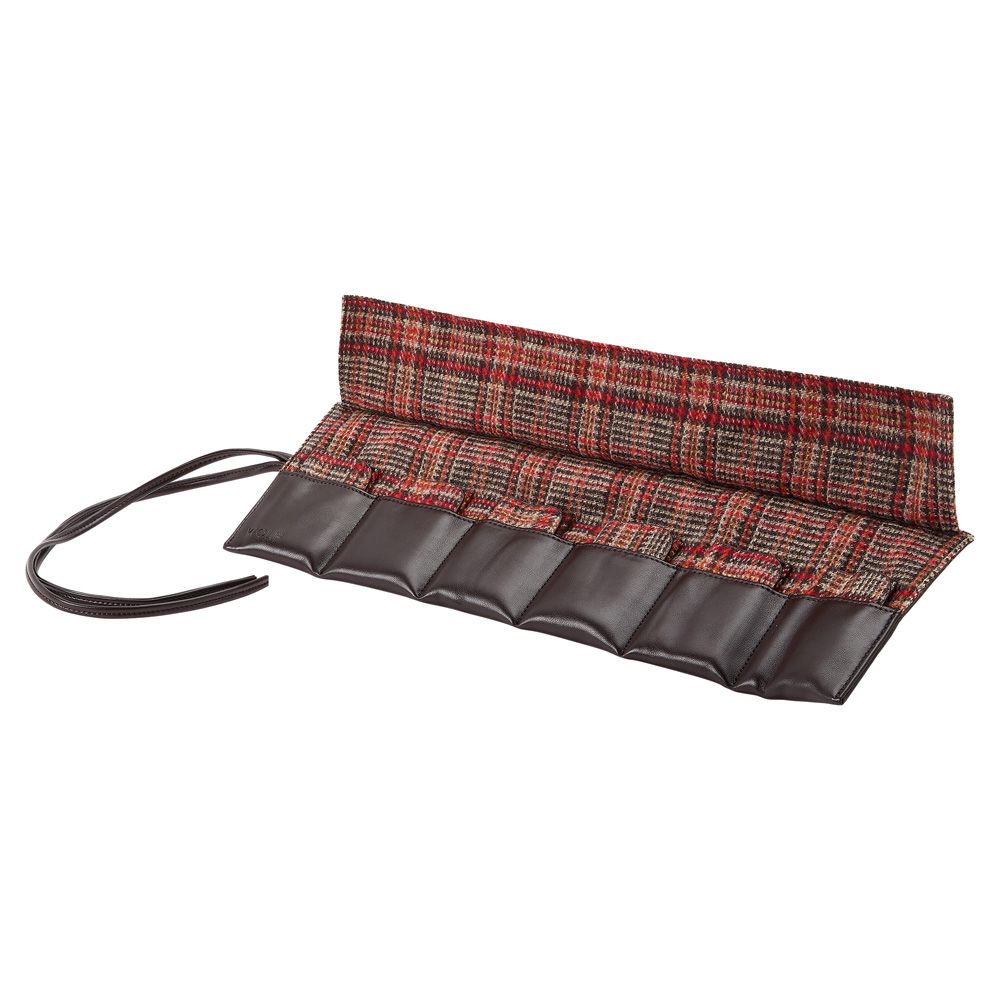 WM Brown Watch Roll Out With 6 Wraps brown