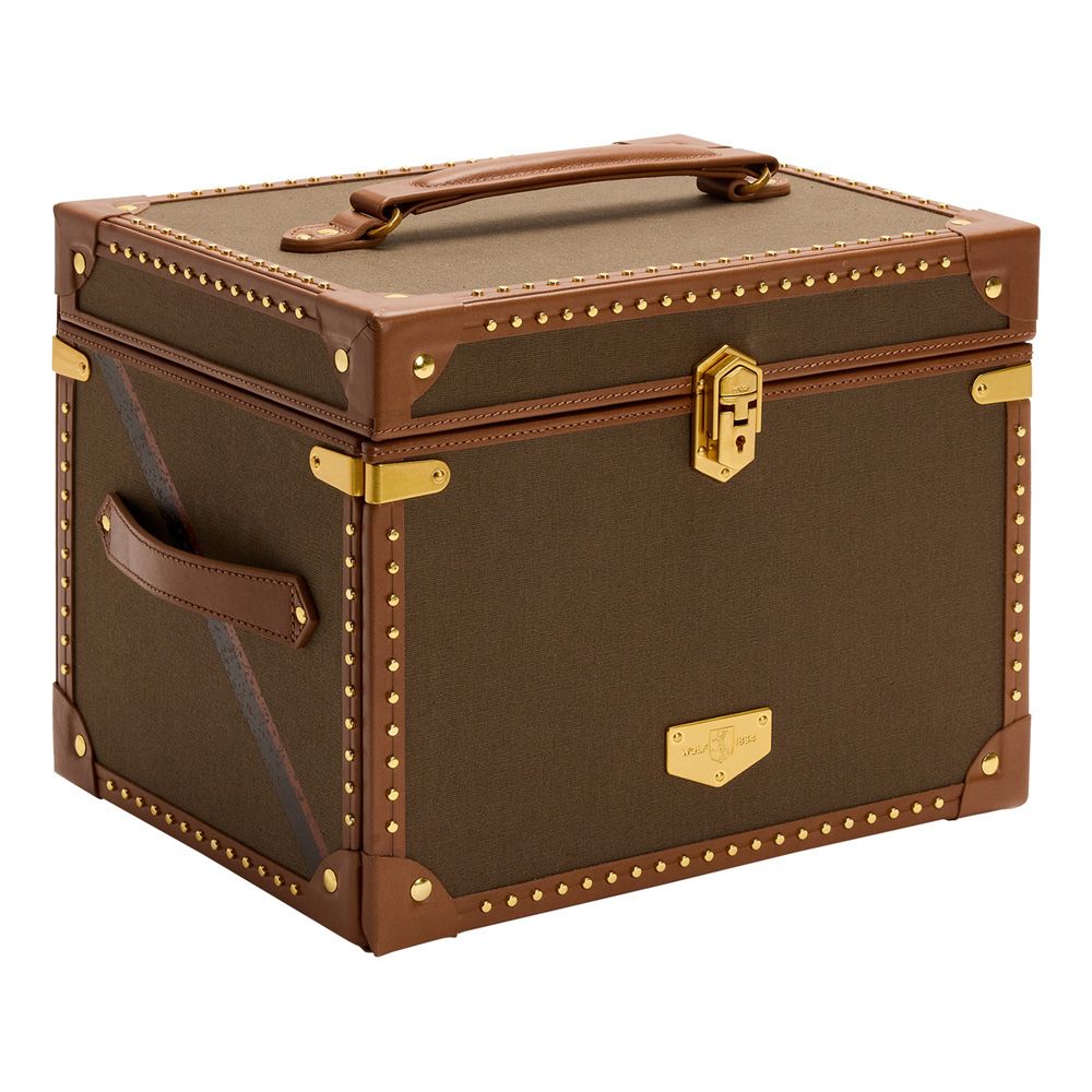 Ida Trunk Jewelry Box orange