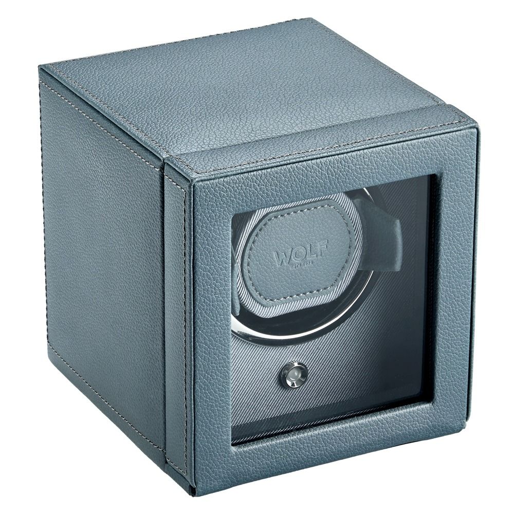 Cub Single Watch Winder with Cover - Future Grey