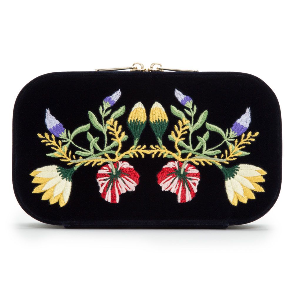 Zoe Travel Zip Case indigo