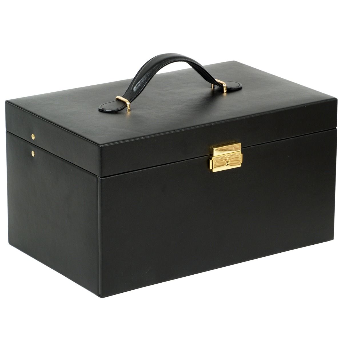 Heritage Large Jewelry Box pewtersaffiano