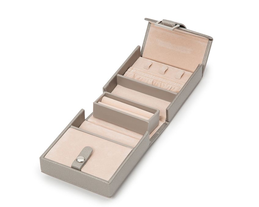 Heritage Fold-Out Jewelry Box black