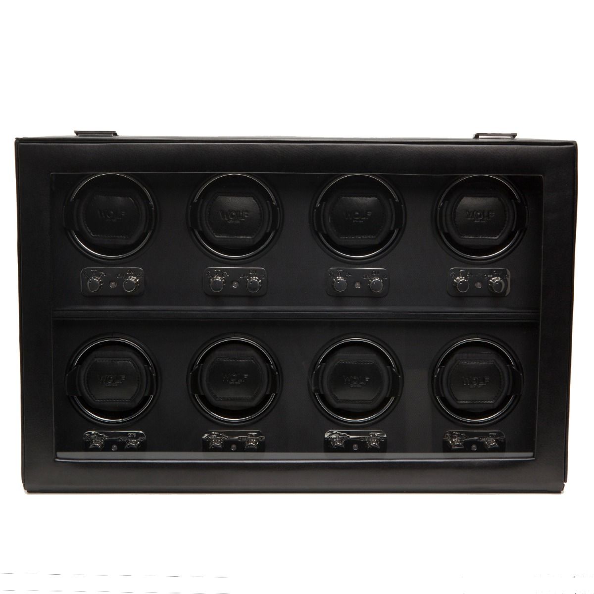 Heritage 8 Piece Watch Winder black