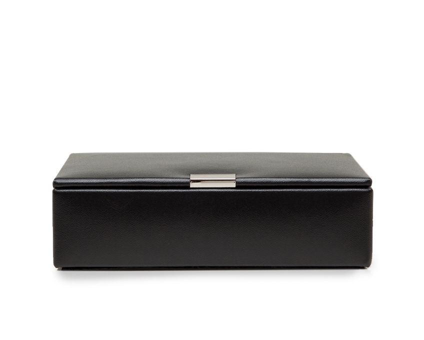 Heritage 8 Piece Cufflink Box black