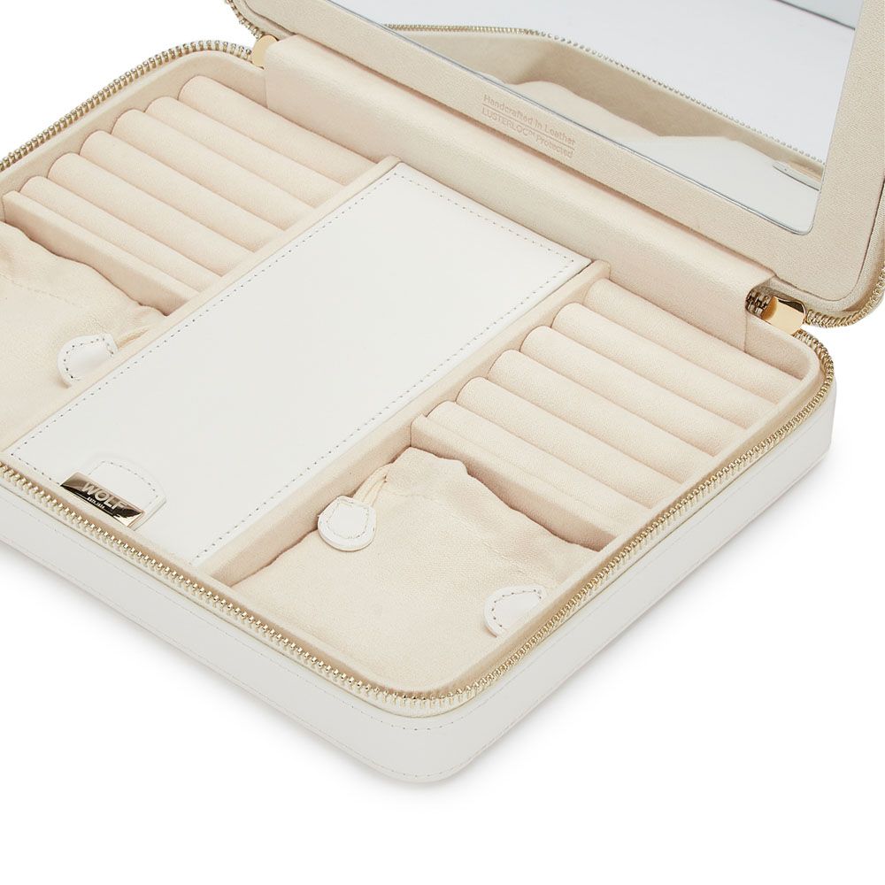 Maria Large Zip Case navy 10 Maria Large Zip Case white