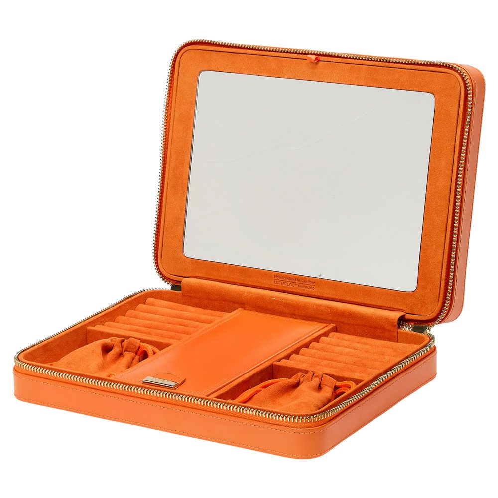 Maria Large Zip Case navy 14 Maria Large Zip Case white