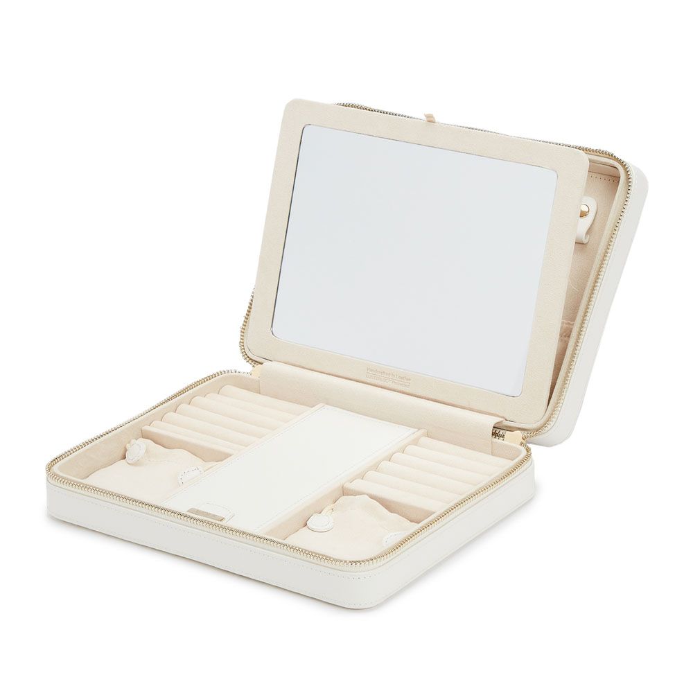 Maria Large Zip Case navy 9 Maria Large Zip Case white